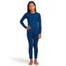 Icebreaker Kids' Merino 200 Oasis Long Sleeve Crewe Snow Day