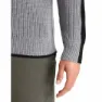 Icebreaker Lodge Half Zip Tröja, Gritstone heather / black