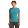 Icebreaker Men's Merino 150 Tech Lite Short Sleeve Skiing