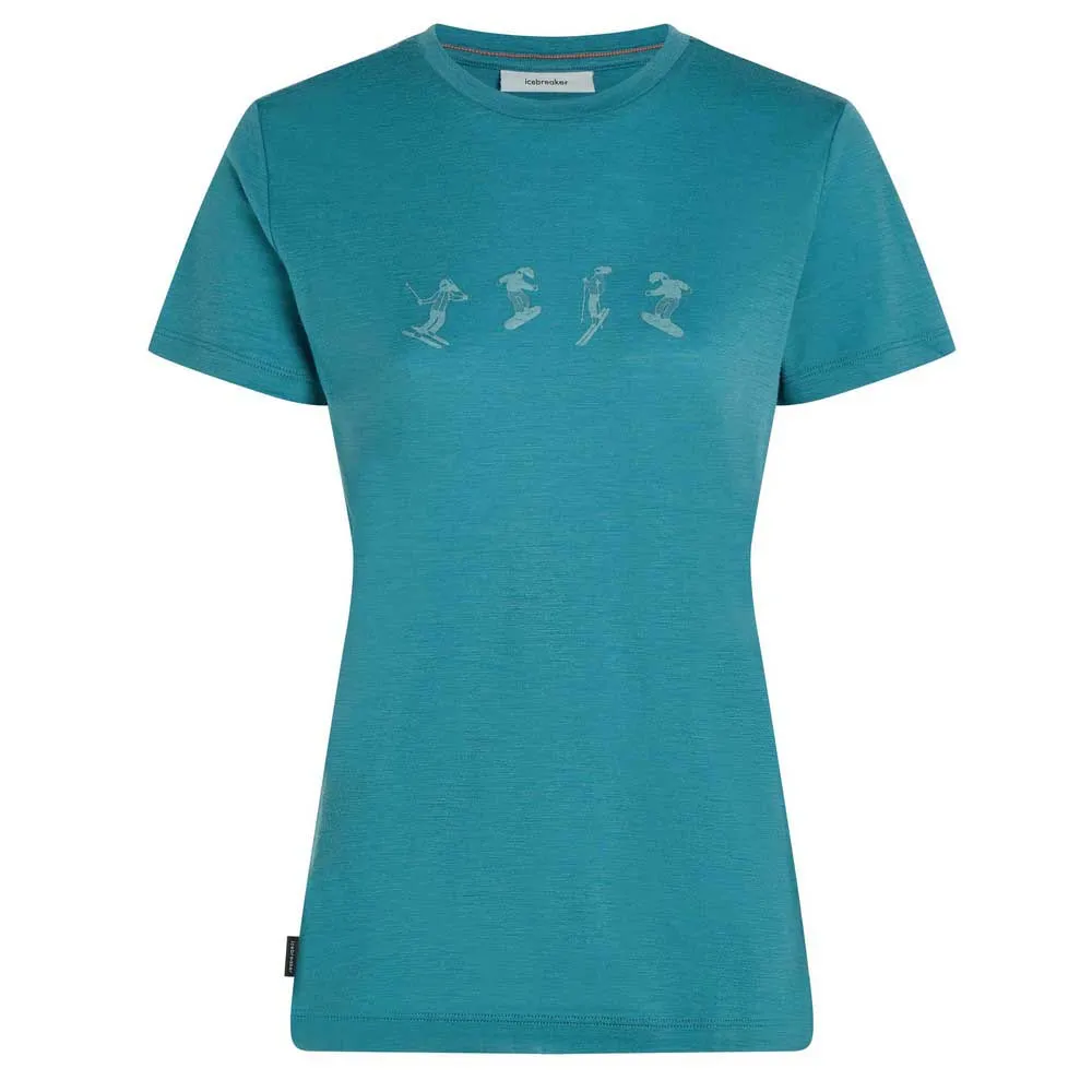 Icebreaker Men's Merino 150 Tech Lite Short Sleeve Skiing