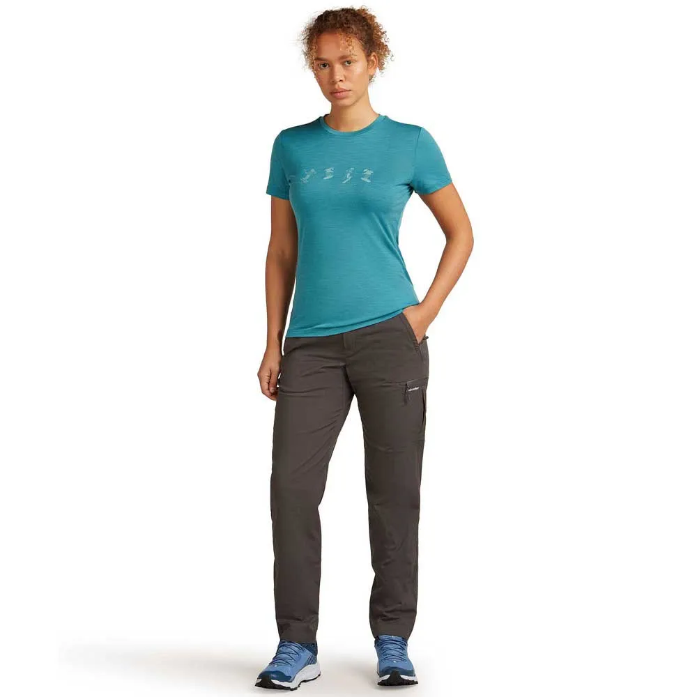 Icebreaker Men's Merino 150 Tech Lite Short Sleeve Skiing