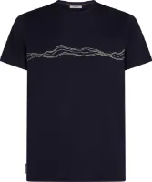 Icebreaker Men's Merino 150 Tech Lite Short Sleeve Tee Mountain Pulse