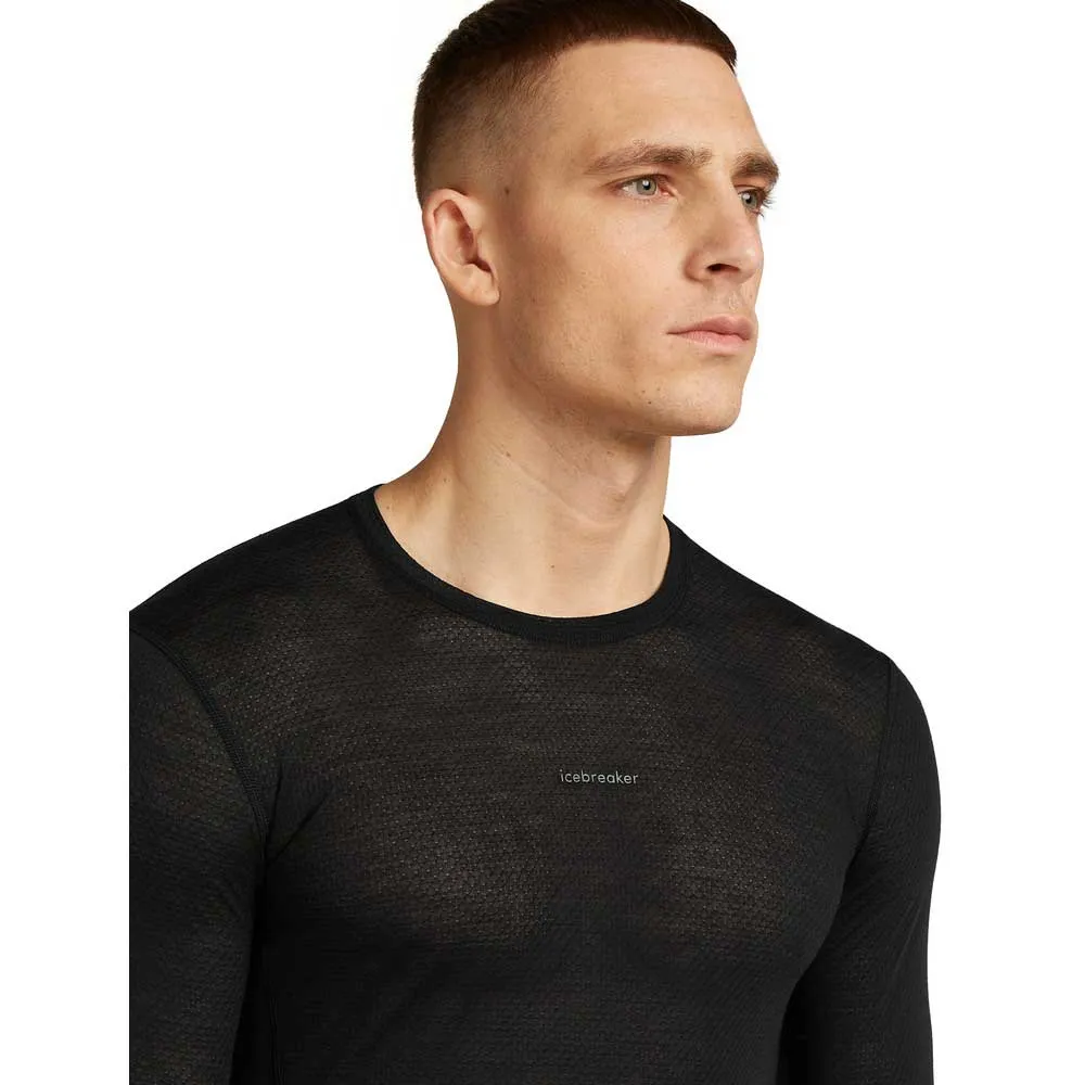 Icebreaker Men's Merino Cool-Lite Featherlight Longleeve Crewe Icebreaker Men's Merino Cool-Lite Featherlight Longleeve Crewe
