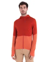 Icebreaker Men's Merino Realfleece™ Descender Long Sleeve Zip Hoodie Icebreaker Men's Merino Realfleece™ Descender Long Sleeve Zip Hoodie