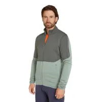 Icebreaker Men's Merino Realfleece Descender Longsleeve Zip Icebreaker Men's Merino Realfleece Descender Longsleeve Zip
