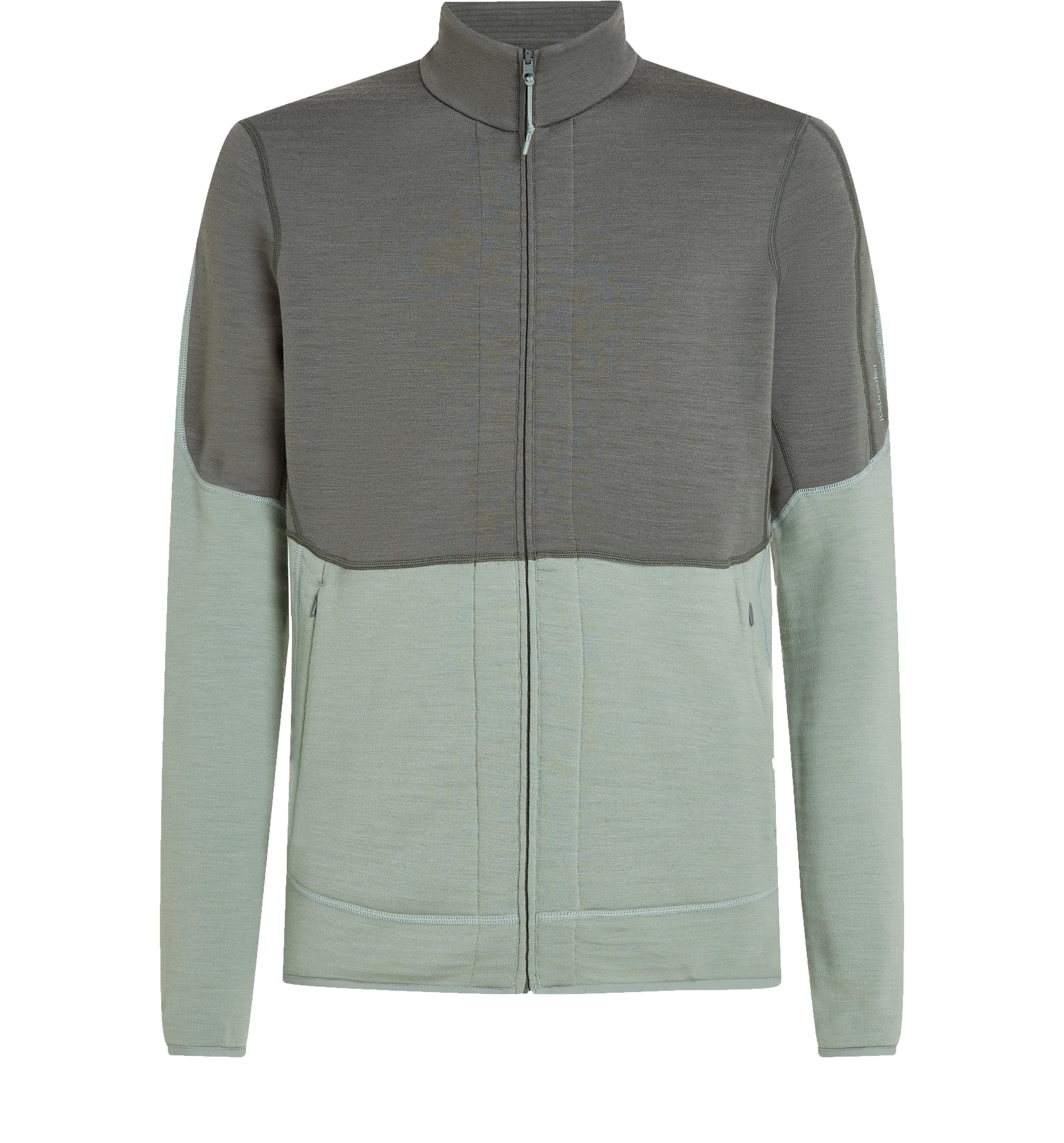 Icebreaker Men's Merino Realfleece Descender Longsleeve Zip