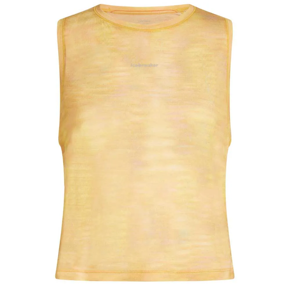 Icebreaker Merino 125 Cool Lite Speed Fusion Aop ärmlös T-shirt female