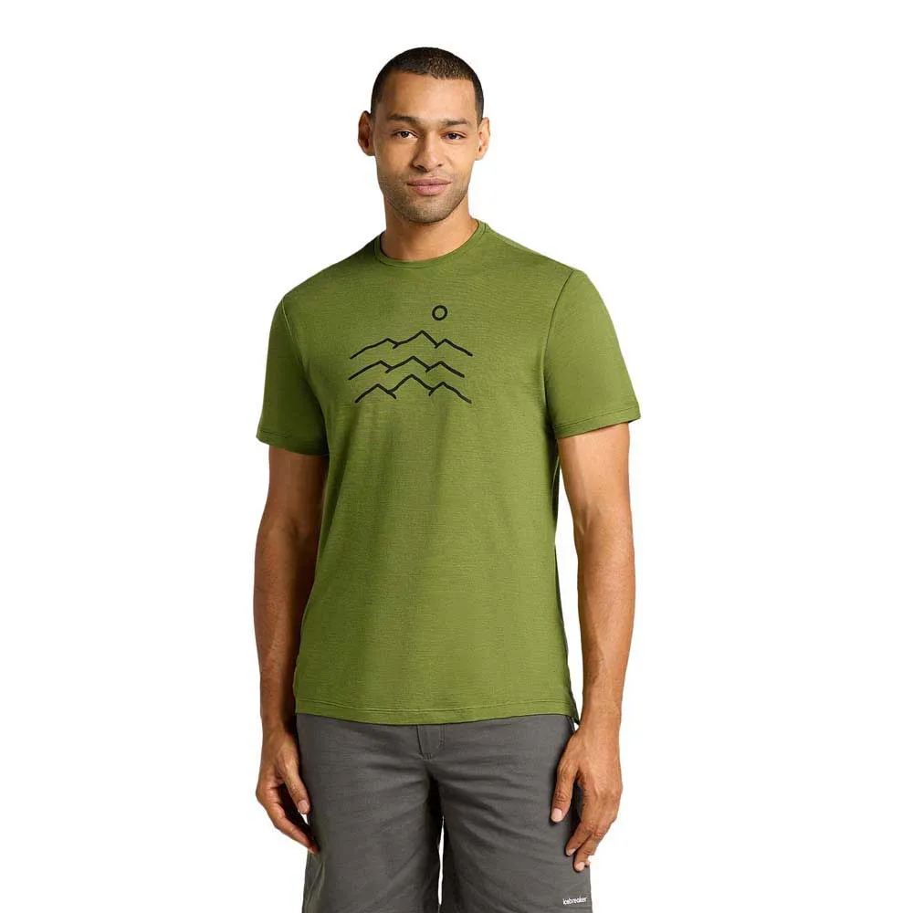 Icebreaker Merino 125 Cool Lite Sphere Across T-shirt Med Korta ärmar