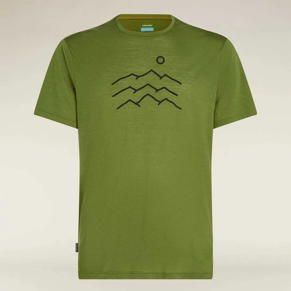 Icebreaker Merino 125 Cool Lite Sphere Across T-shirt Med Korta ärmar