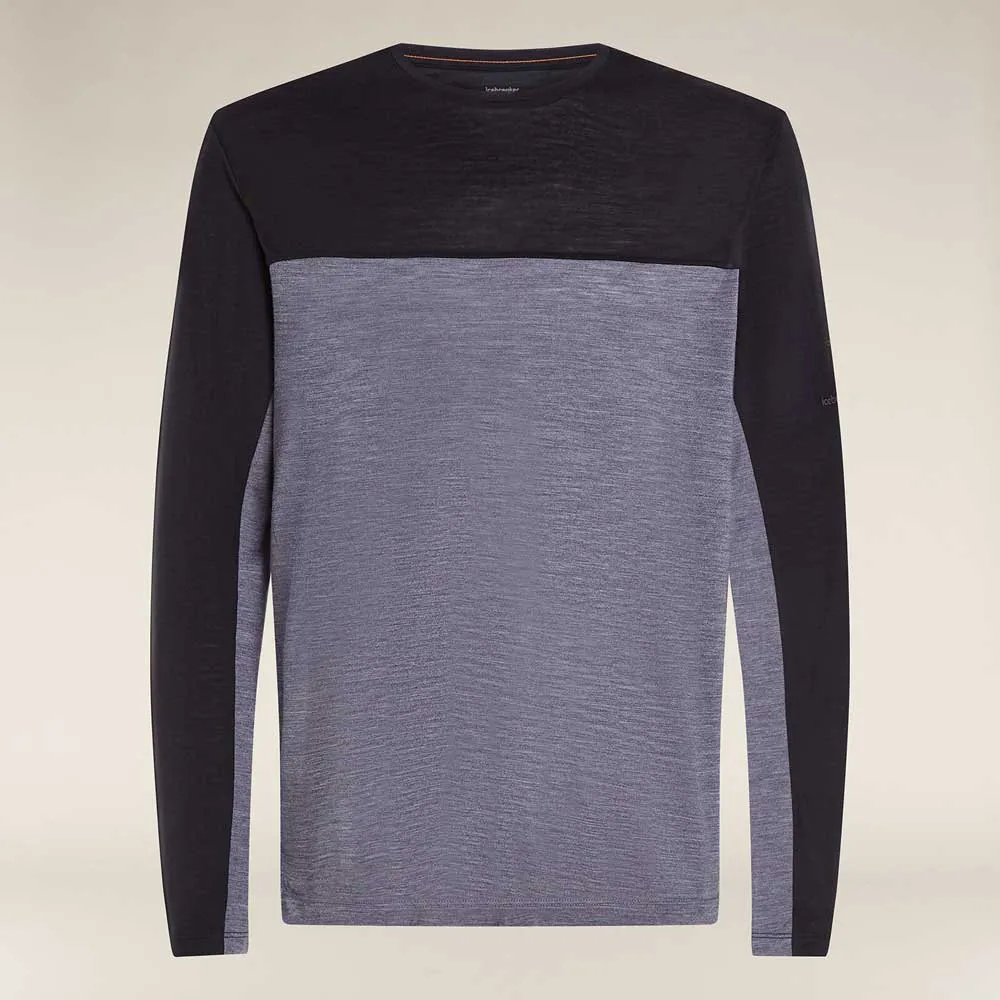 Icebreaker Merino 125 Cool-lite Sphere Colour Block T-shirt Med Lång ärm Icebreaker Merino 125 Cool-lite Sphere Colour Block T-shirt Med Lång ärm