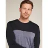 Icebreaker Merino 125 Cool-lite Sphere Colour Block T-shirt Med Lång ärm