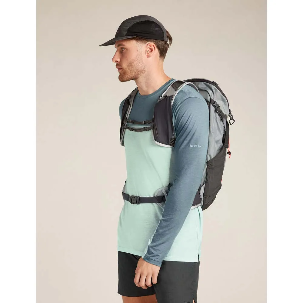 Icebreaker Merino 125 Cool Lite Sphere Colourblock T-shirt Med Lång ärm