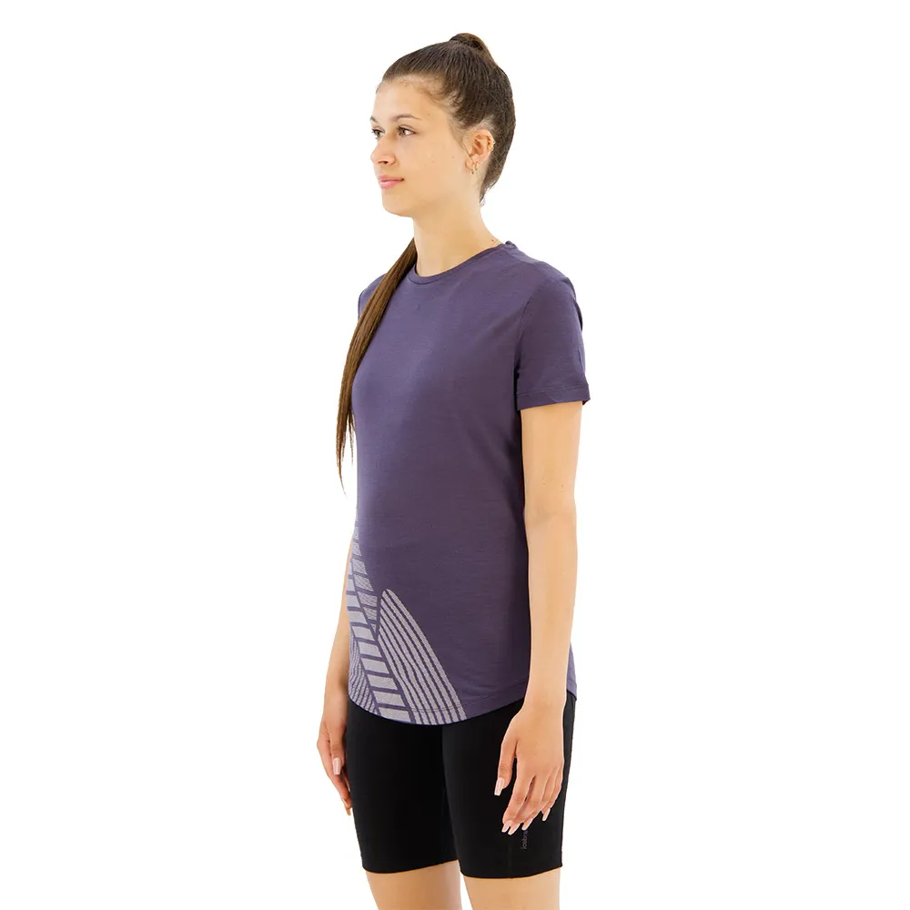 Icebreaker Merino 125 Cool-lite Sphere Iii Peak Quest T-shirt Med Korta ärmar