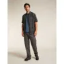 Icebreaker Merino 125 Cool Lite Steveston Plaid Kortärmad Skjorta, Obsidian / black / plaid