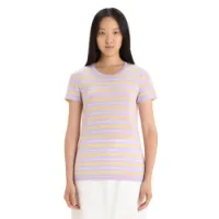Icebreaker Merino 125 Cool Lite Wave Stripe T-shirt Med Korta ärmar