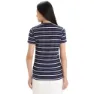 Icebreaker Merino 125 Cool Lite Wave Stripe T-shirt Med Korta ärmar