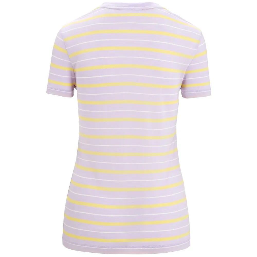 Icebreaker Merino 125 Cool Lite Wave Stripe T-shirt Med Korta ärmar