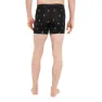 Icebreaker Merino 150 Anatomica Ski Day Boxers, Black / aop