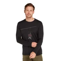 Icebreaker Merino 150 Tech Lite Bear Lift T-shirt Med Lång ärm Icebreaker Merino 150 Tech Lite Bear Lift T-shirt Med Lång ärm