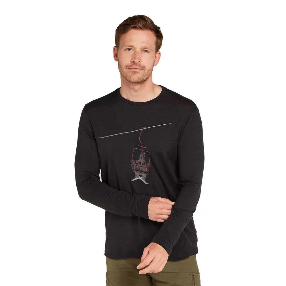 Icebreaker Merino 150 Tech Lite Bear Lift T-shirt Med Lång ärm