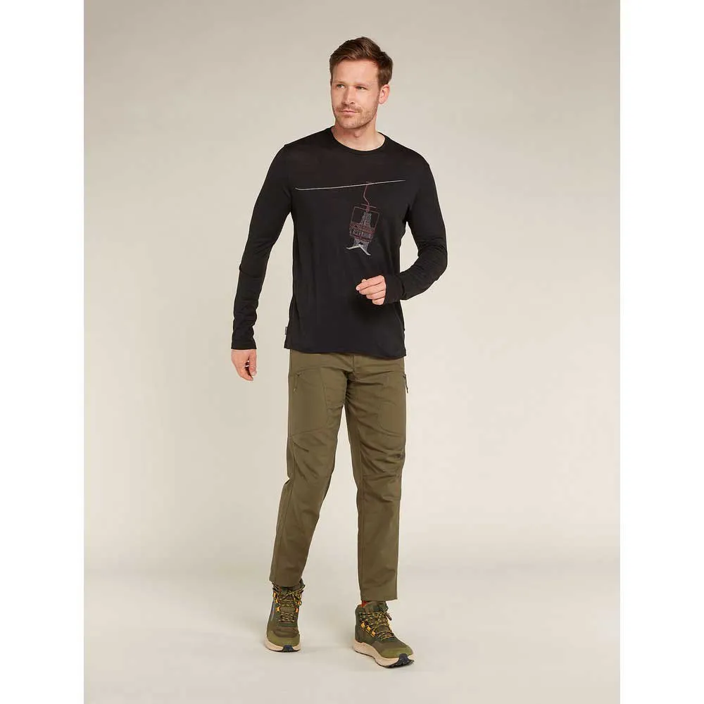 Icebreaker Merino 150 Tech Lite Bear Lift T-shirt Med Lång ärm