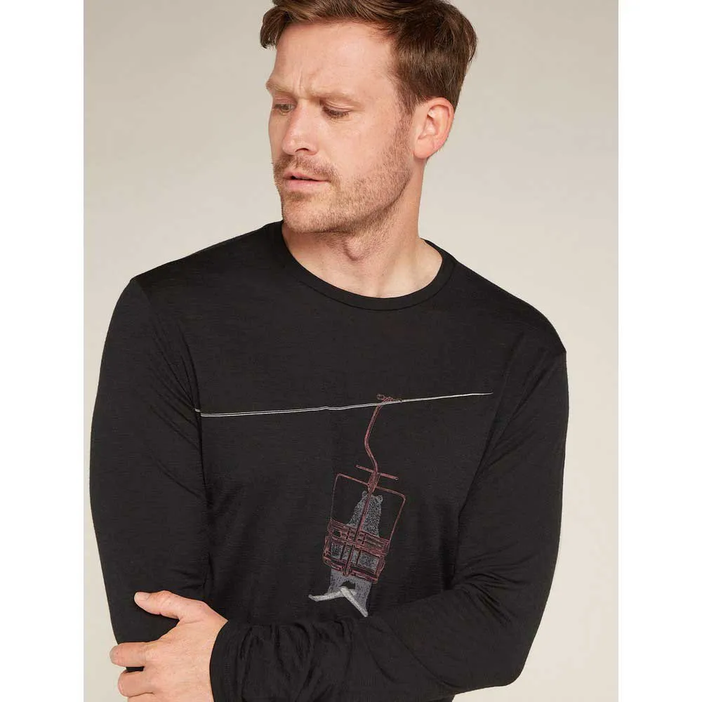 Icebreaker Merino 150 Tech Lite Bear Lift T-shirt Med Lång ärm