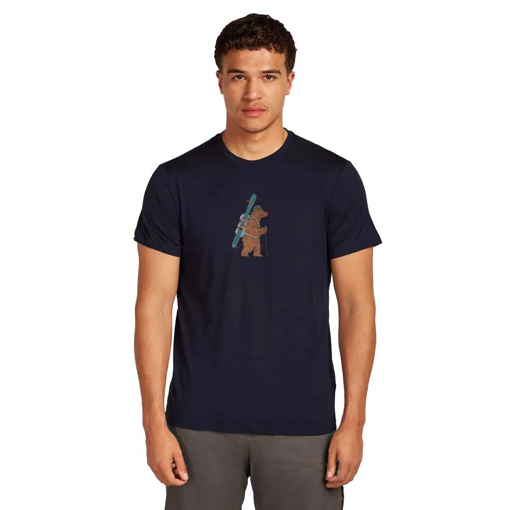 Icebreaker Merino 150 Tech Lite Bear Tour T-shirt Med Korta ärmar Icebreaker Merino 150 Tech Lite Bear Tour T-shirt Med Korta ärmar