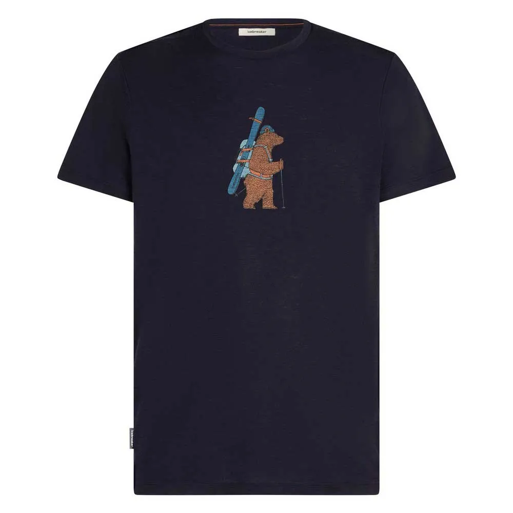 Icebreaker Merino 150 Tech Lite Bear Tour T-shirt Med Korta ärmar Icebreaker Merino 150 Tech Lite Bear Tour T-shirt Med Korta ärmar