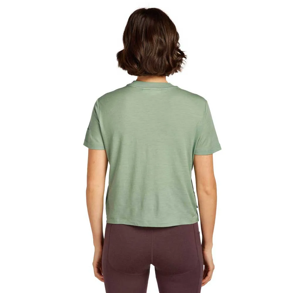 Icebreaker Merino 150 Tech Lite Crop The Climb T-shirt Med Korta ärmar