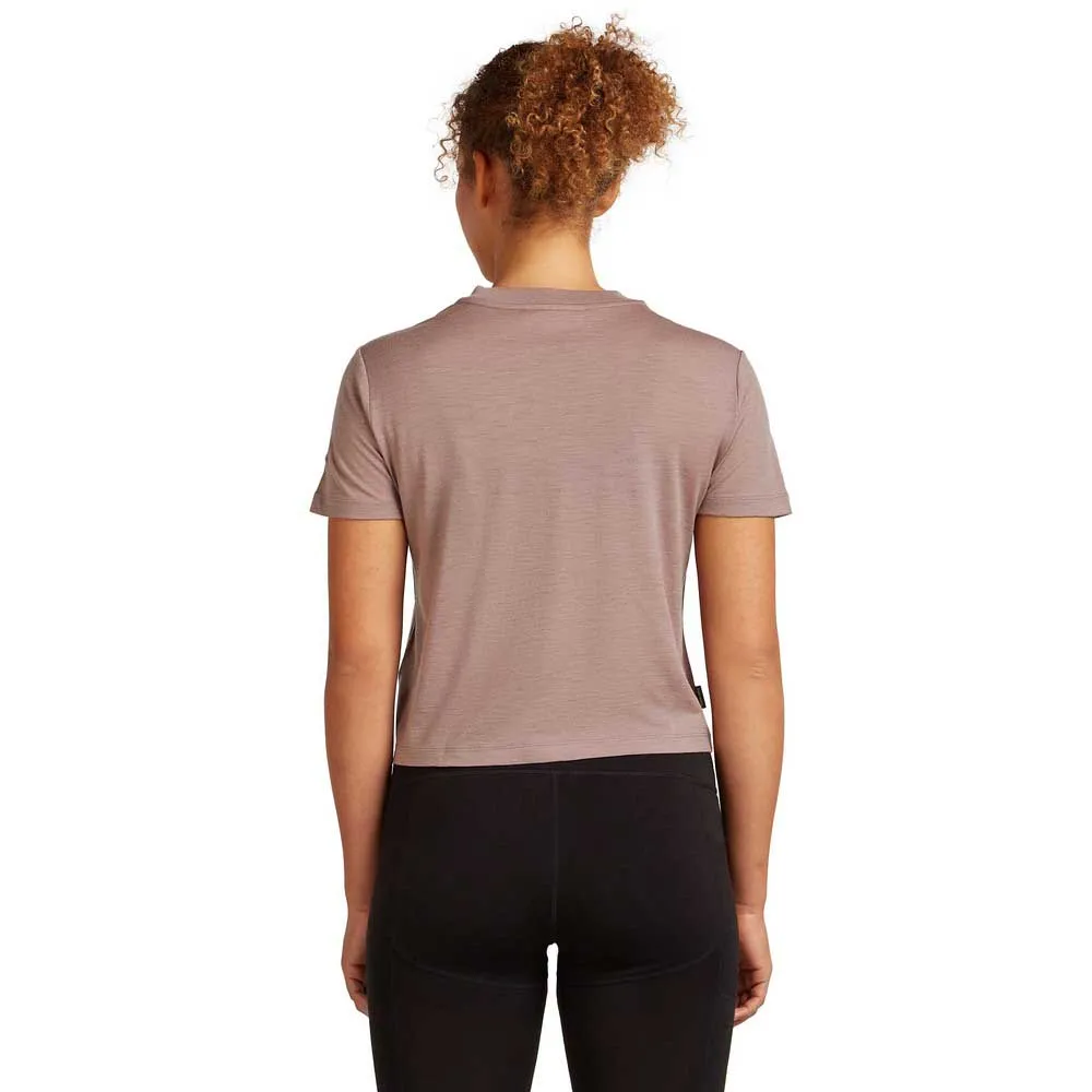 Icebreaker Merino 150 Tech Lite Crop The Climb T-shirt Med Korta ärmar Icebreaker Merino 150 Tech Lite Crop The Climb T-shirt Med Korta ärmar
