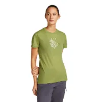 Icebreaker Merino 150 Tech Lite Fresh Fern T-shirt Med Korta ärmar Icebreaker Merino 150 Tech Lite Fresh Fern T-shirt Med Korta ärmar