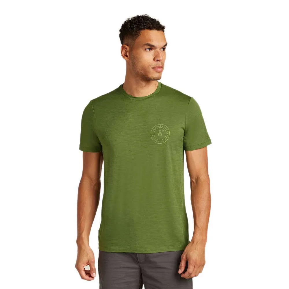 Icebreaker Merino 150 Tech Lite Hike Natural T-shirt Med Korta ärmar Icebreaker Merino 150 Tech Lite Hike Natural T-shirt Med Korta ärmar