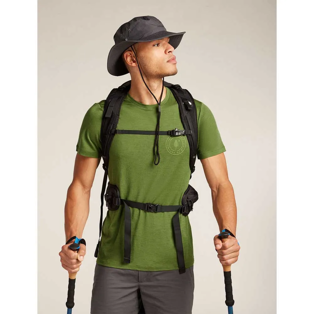 Icebreaker Merino 150 Tech Lite Hike Natural T-shirt Med Korta ärmar Icebreaker Merino 150 Tech Lite Hike Natural T-shirt Med Korta ärmar