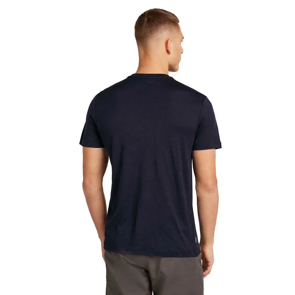 Icebreaker Merino 150 Tech Lite Ib Wordmark T-shirt Med Korta ärmar