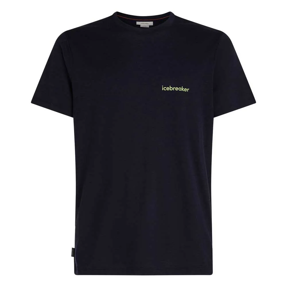 Icebreaker Merino 150 Tech Lite Ib Wordmark T-shirt Med Korta ärmar