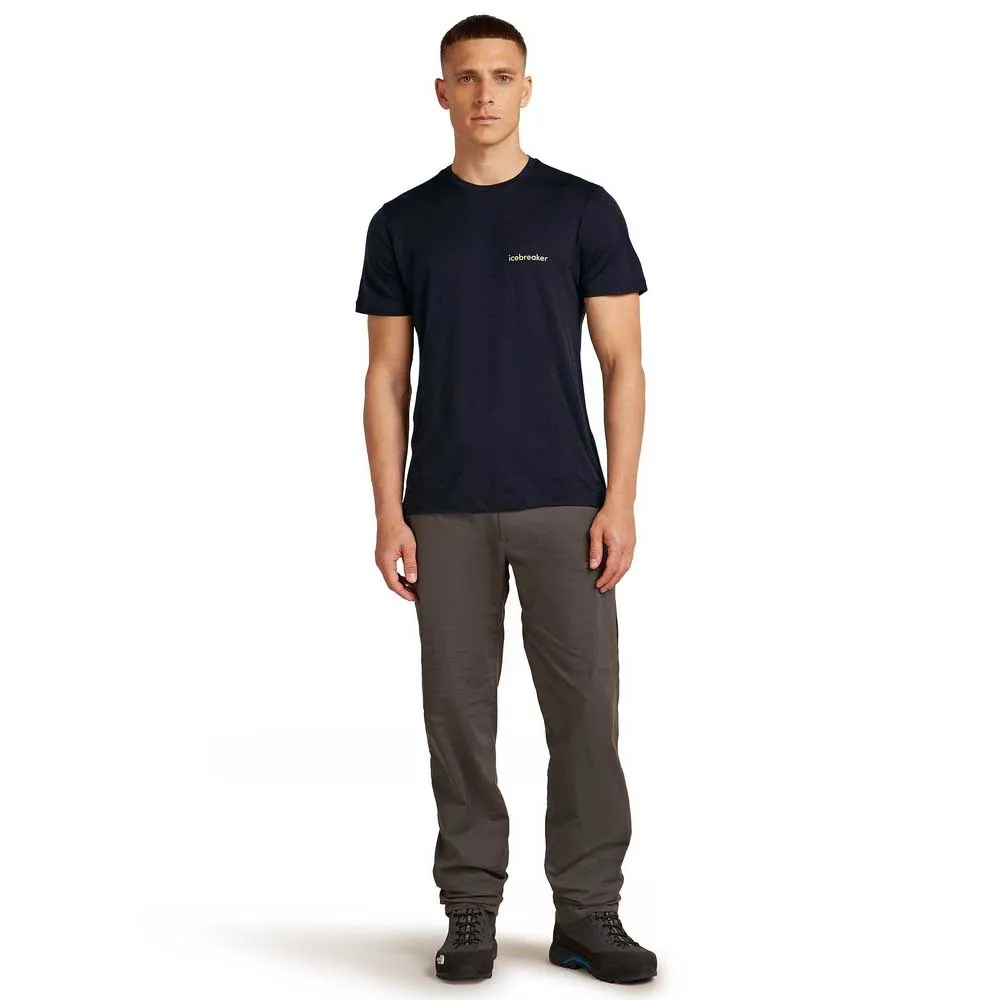 Icebreaker Merino 150 Tech Lite Ib Wordmark T-shirt Med Korta ärmar