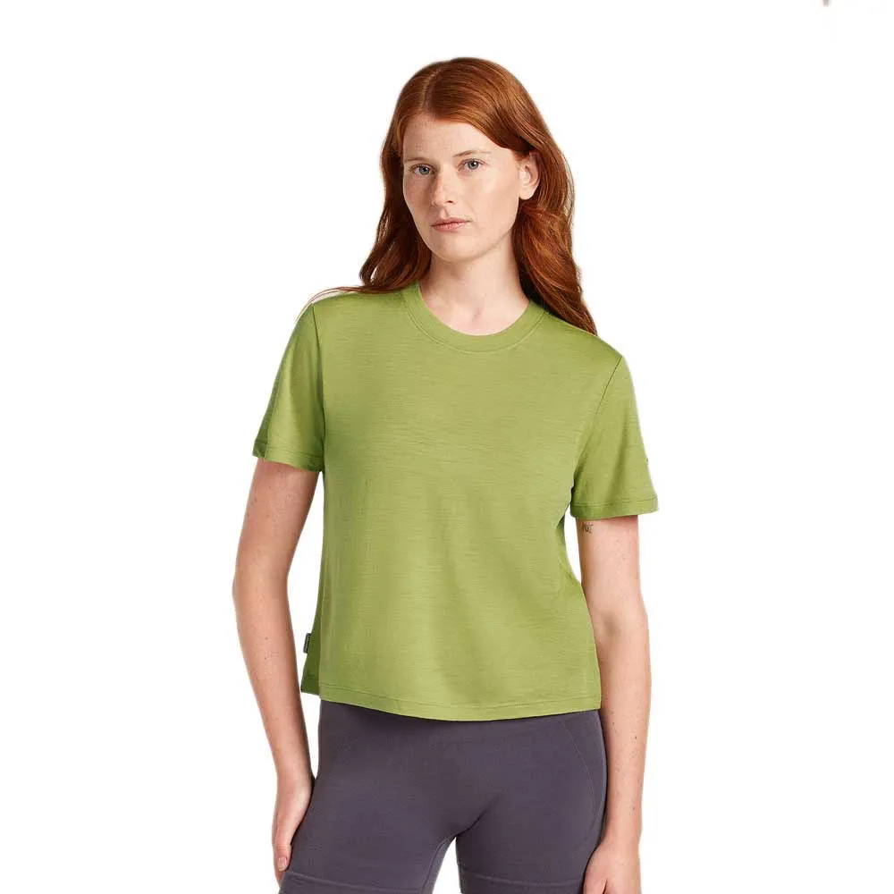Icebreaker Merino 150 Tech Lite Iii Crop T-shirt Med Korta ärmar