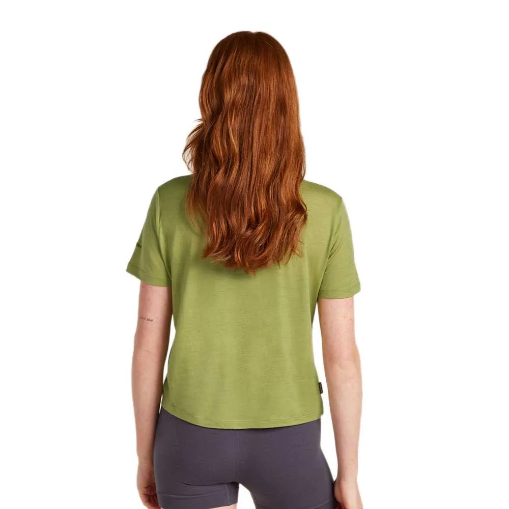 Icebreaker Merino 150 Tech Lite Iii Crop T-shirt Med Korta ärmar