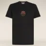 Icebreaker Merino 150 Tech Lite Iii Logo Reflections T-shirt Med Korta ärmar, Black
