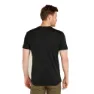 Icebreaker Merino 150 Tech Lite Iii Logo Reflections T-shirt Med Korta ärmar, Black
