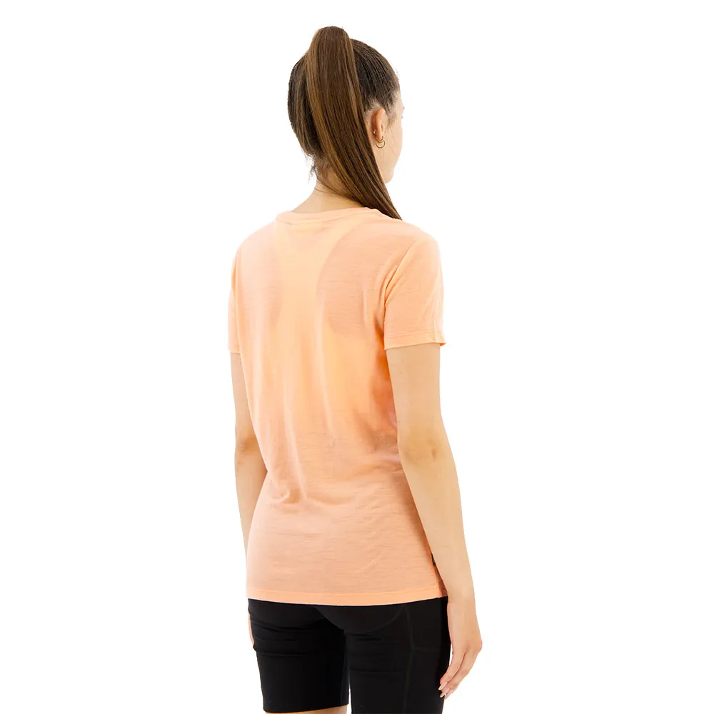 Icebreaker Merino 150 Tech Lite Iii Scoop Through The Woods T-shirt Med Korta ärmar, Glow Icebreaker Merino 150 Tech Lite Iii Scoop Through The Woods T-shirt Med Korta ärmar, Glow