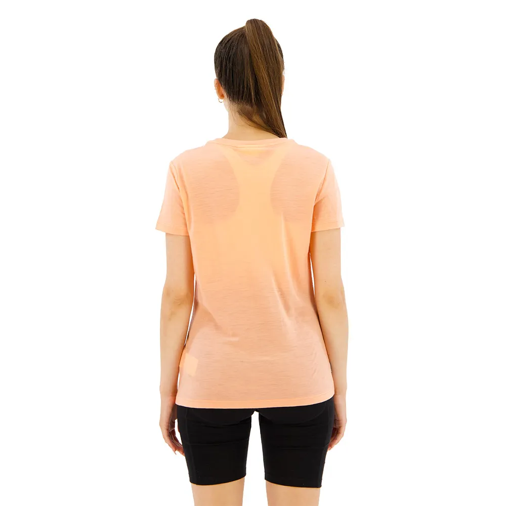 Icebreaker Merino 150 Tech Lite Iii Scoop Through The Woods T-shirt Med Korta ärmar, Glow Icebreaker Merino 150 Tech Lite Iii Scoop Through The Woods T-shirt Med Korta ärmar, Glow