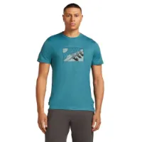 Icebreaker Merino 150 Tech Lite In The Wild T-shirt Med Korta ärmar Icebreaker Merino 150 Tech Lite In The Wild T-shirt Med Korta ärmar