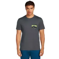 Icebreaker Merino 150 Tech Lite Infographic T-shirt Med Korta ärmar Icebreaker Merino 150 Tech Lite Infographic T-shirt Med Korta ärmar