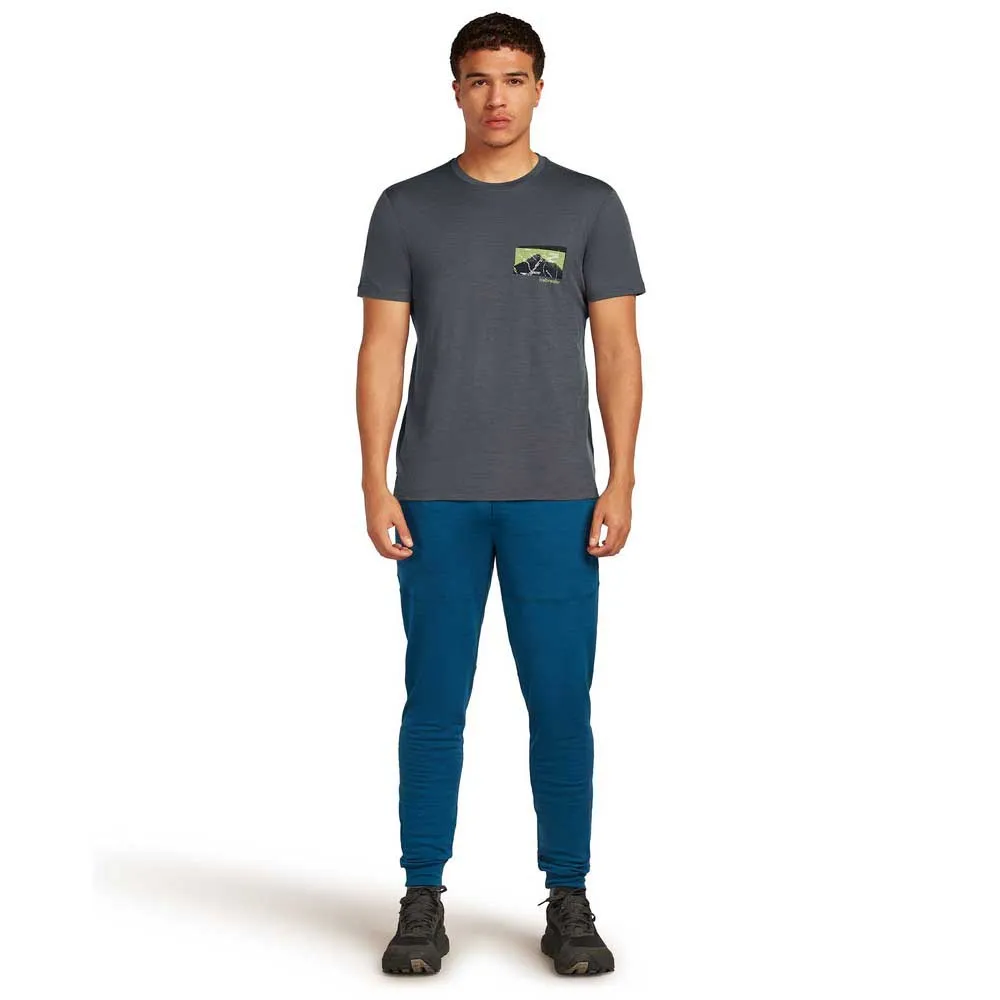 Icebreaker Merino 150 Tech Lite Infographic T-shirt Med Korta ärmar Icebreaker Merino 150 Tech Lite Infographic T-shirt Med Korta ärmar