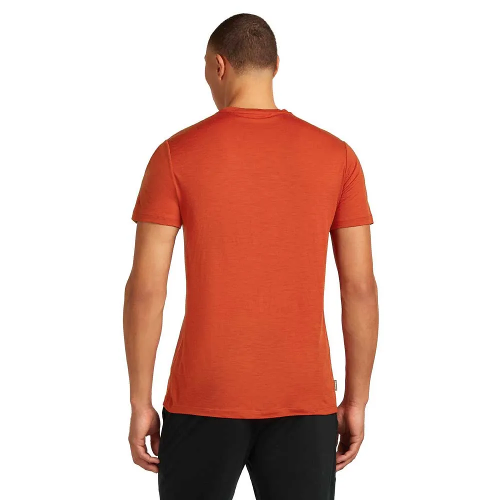 Icebreaker Merino 150 Tech Lite Mountain Pulse T-shirt Med Korta ärmar Icebreaker Merino 150 Tech Lite Mountain Pulse T-shirt Med Korta ärmar