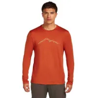 Icebreaker Merino 150 Tech Lite Rainer Ridge T-shirt Med Lång ärm Icebreaker Merino 150 Tech Lite Rainer Ridge T-shirt Med Lång ärm