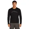 Icebreaker Merino 150 Tech Lite Rainer Ridge T-shirt Med Lång ärm