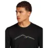 Icebreaker Merino 150 Tech Lite Rainer Ridge T-shirt Med Lång ärm