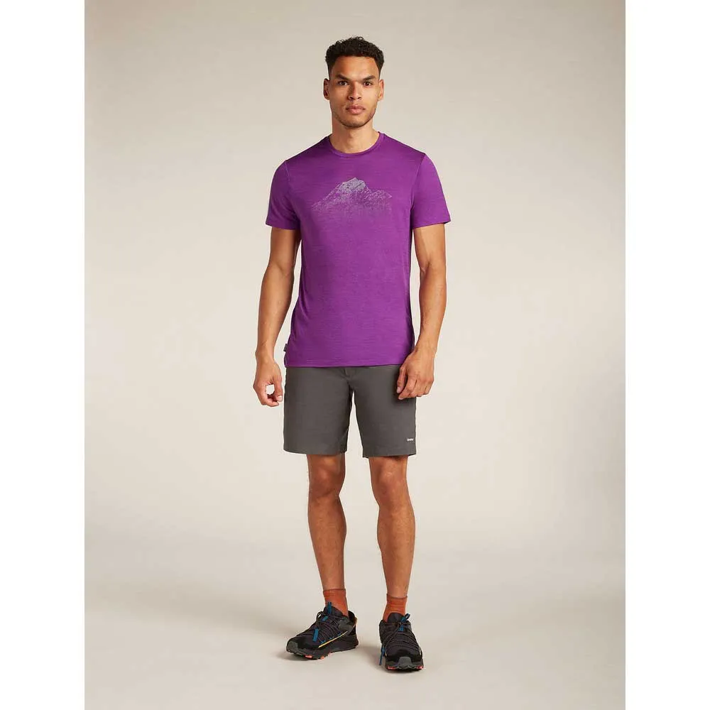 Icebreaker Merino 150 Tech Lite Rising Light T-shirt Med Korta ärmar Icebreaker Merino 150 Tech Lite Rising Light T-shirt Med Korta ärmar